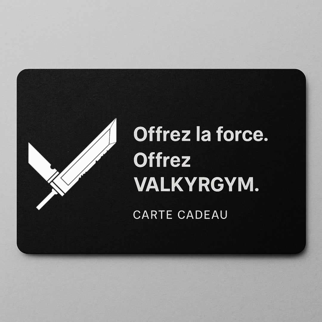 CARTE CADEAU VALKYRGYM