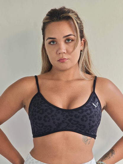 Brassière fitness léopard Valkyr Savage V2